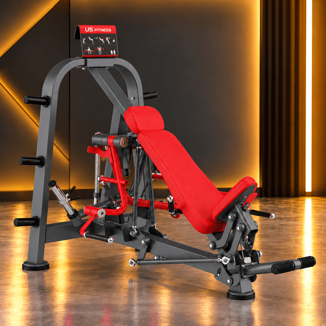 Super Upper Chest Flight Machine 